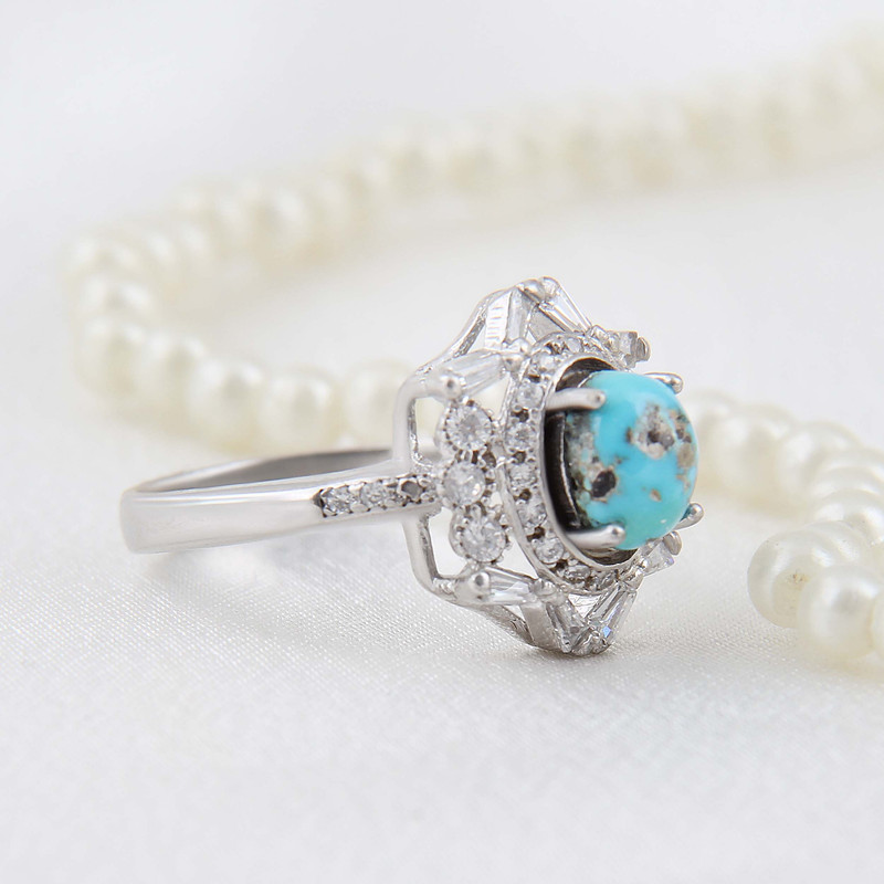 انگشتر نقره زنانه بازرگانی میلادی مدل فیروزه طبیعی نیشابور قالب جواهری روکش رادیوم کد AWR_1641 انگشتر نقره زنانه بازرگانی میلادی مدل فیروزه طبیعی نیشابور قالب جواهری روکش رادیوم کد AWR_1641