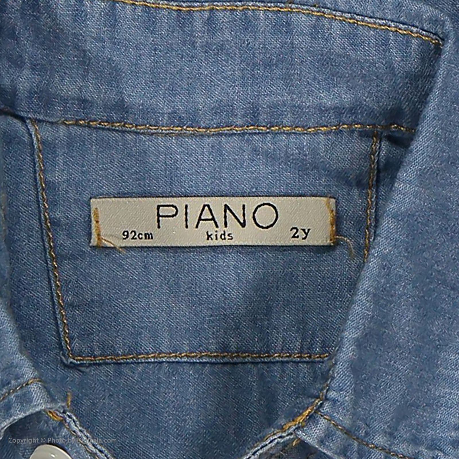 پیراهن پسرانه پیانو مدل 1172-58 -  - 5