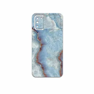 MAHOOT Blue Ocean Marble Cover Sticker for Xiaomi Poco M3
