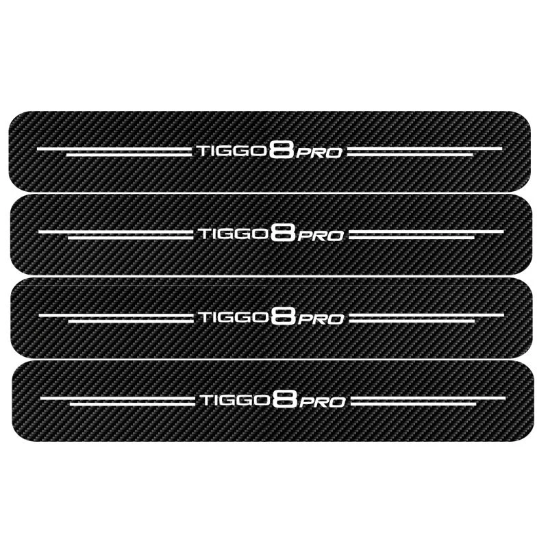 برچسب پارکابی خودرو مهدیار طرح کربن کد SP167 مناسب برای تیگو8 پرو بسته 4 عددی