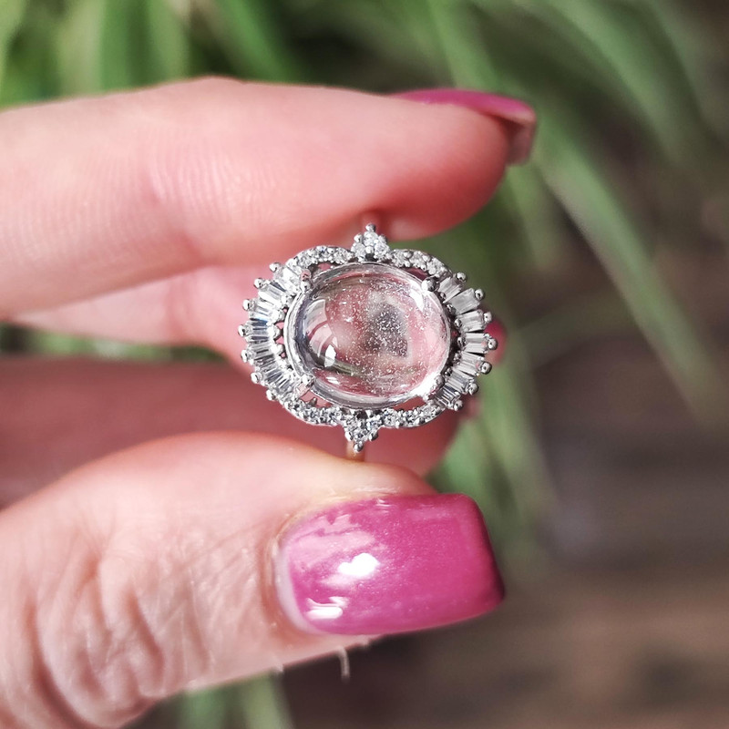 انگشتر نقره زنانه مدل عقیق DW7020