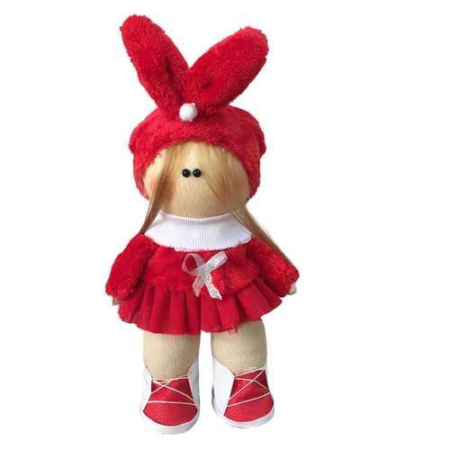 عروسک مدل دختر خرگوشى ارتفاع 25 سانتى متر