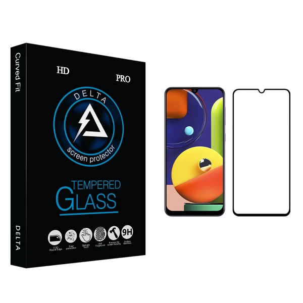 محافظ صفحه نمایش دلتا مدل Fit مناسب برای گوشی موبایل سامسونگ Galaxy A50s