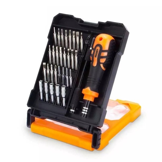 پیچ گوشتی جاک می مدل JM-8160 مجموعه 33 عددی پیچ گوشتی جاک می مدل JM-8160 مجموعه 33 عددی