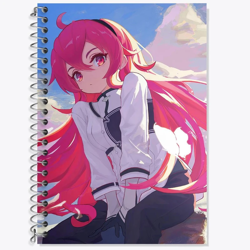 دفتر لغت 50 برگ خندالو مدل اریس انیمه موشوکو تنسی کد 24032