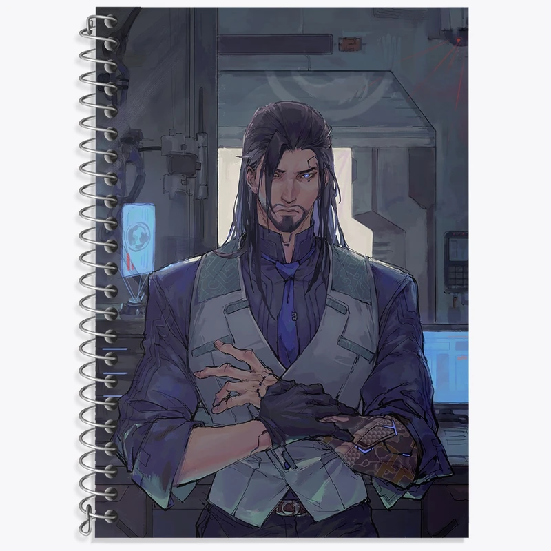 دفتر لغت 50 برگ خندالو طرح بازی اورواچ (Overwatch) کد 31605