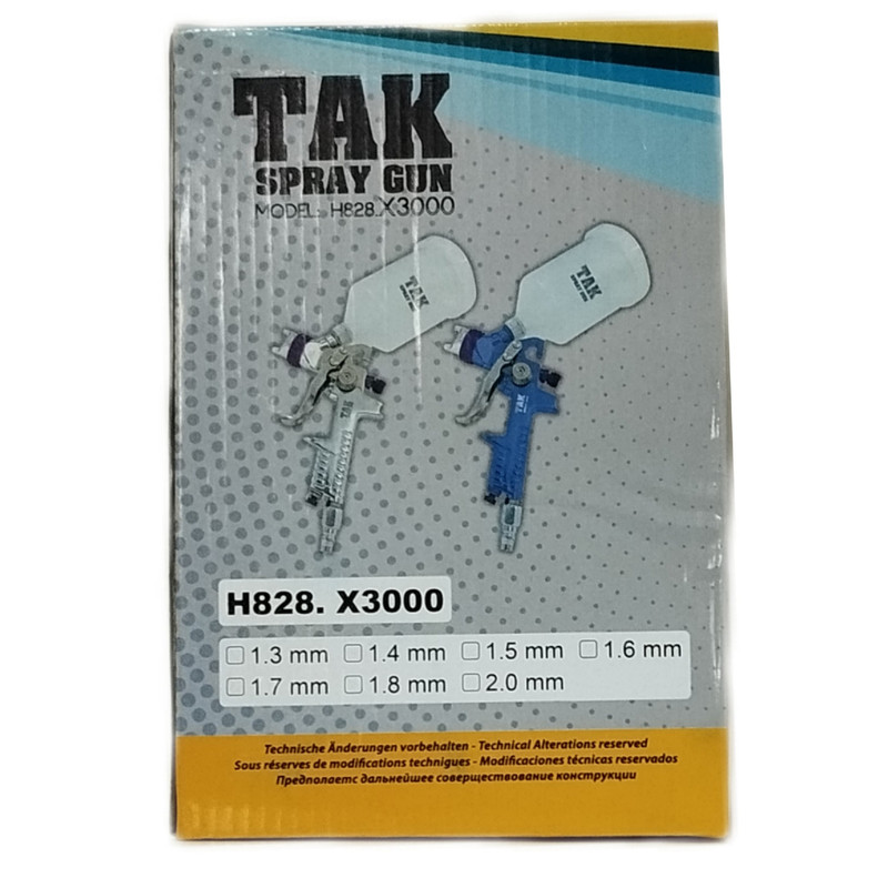 پیستوله رنگ تک نازل 1/3 مدلx3000 پیستوله رنگ تک نازل 1/3 مدلx3000