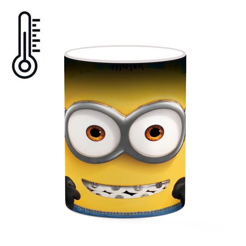 ماگ حرارتی کاکتی طرح minion مینیون مدل mgh42747