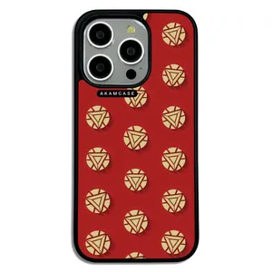 AKAM AMC-WA15PRO-IRON MAN2 Cover For Apple iPhone 15 Pro