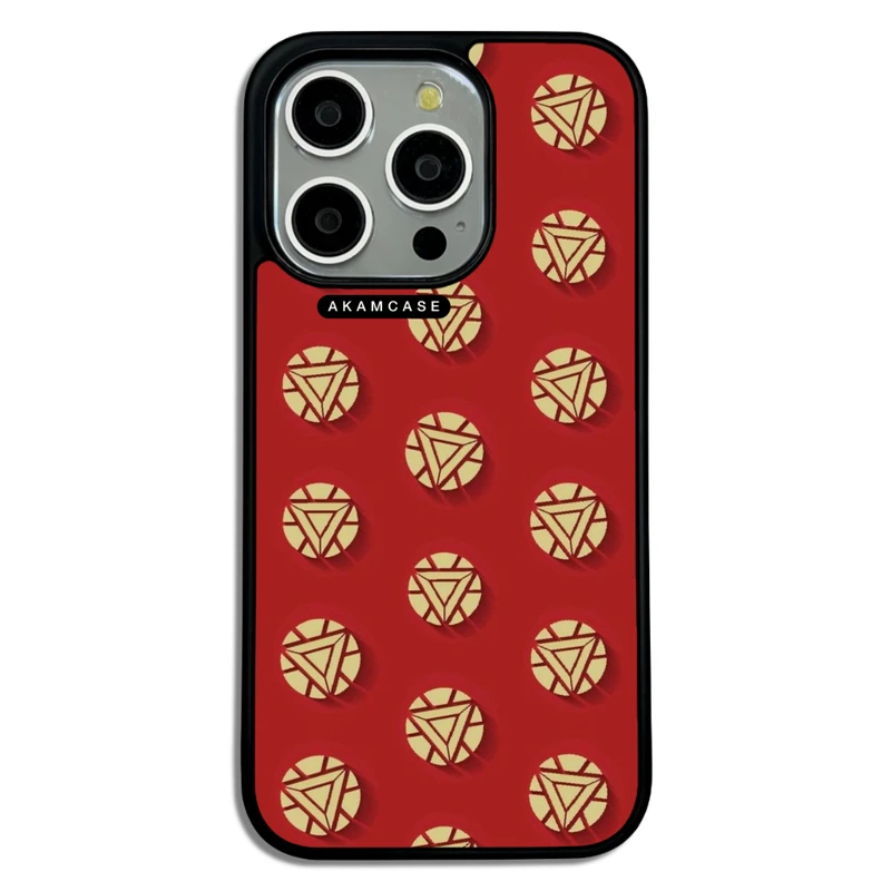 کاور آکام مدل AMC-WA15PRO-IRON MAN2 مناسب برای گوشی موبایل اپل iPhone 15 Pro