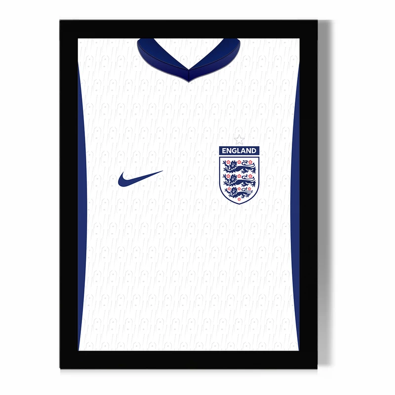 تابلو مدل دیواری طرح لباس انگلیس یورو 2024 کد FD642