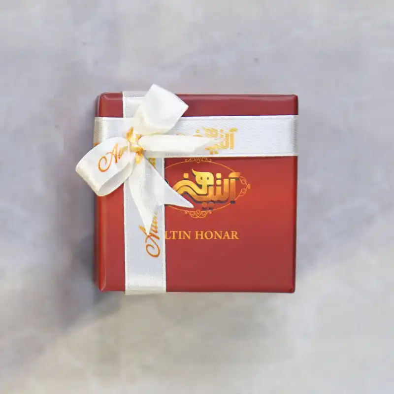 گوشواره زنانه آلتین هنر مدل ماه تیر