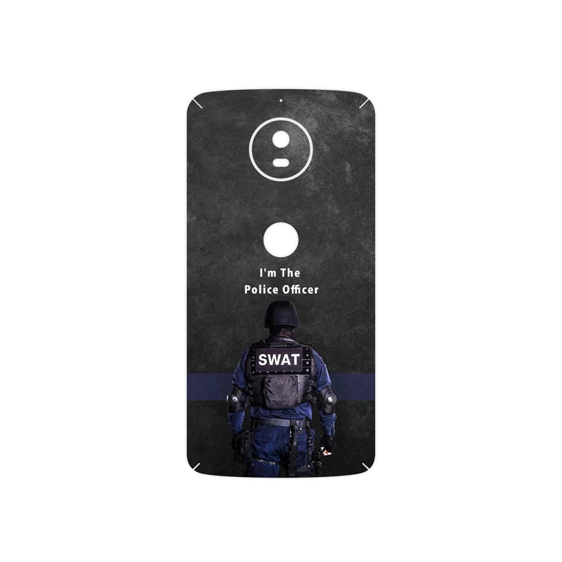 برچسب پوششی ماهوت مدل Police Officer مناسب برای گوشی موبایل موتورولا Moto G5S