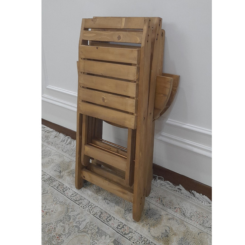 میز و صندلی ناهارخوری دو نفره مدل تاشو