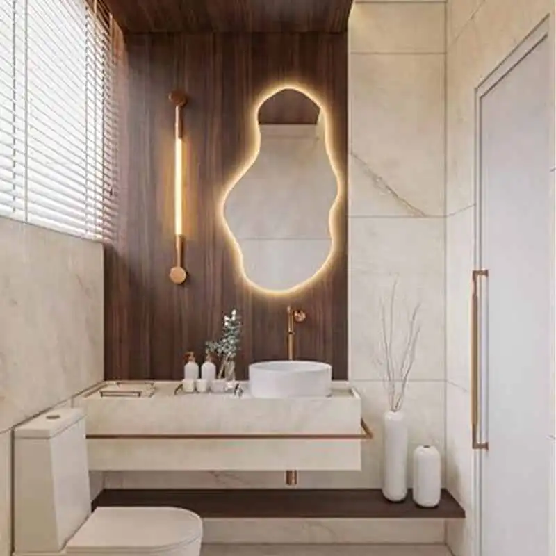 آینه سرویس بهداشتی الف طرح سانا کد BA-80-70