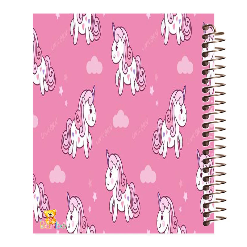 دفتر نقاشی 50 برگ بانیبو مدل اسب تک شاخ کد 472