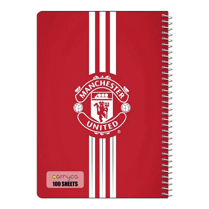 دفتر مشق 100 برگ سیمی کارنیکا طرح منچستر یونایتد Manchester United کد 36634