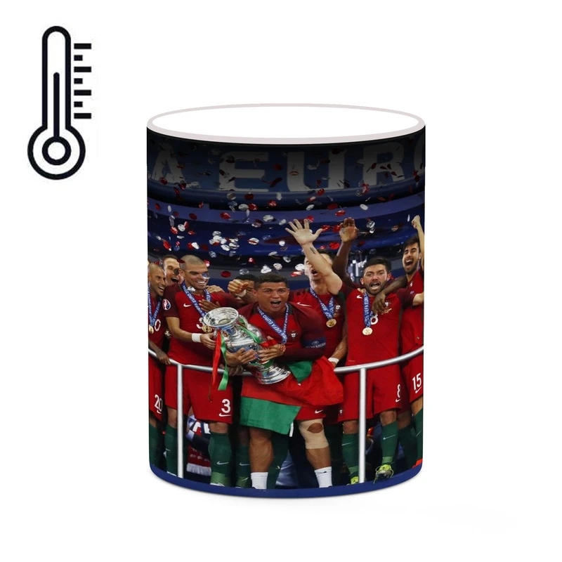 ماگ حرارتی کاکتی طرح Ronaldo رونالدو مدل mgh43206