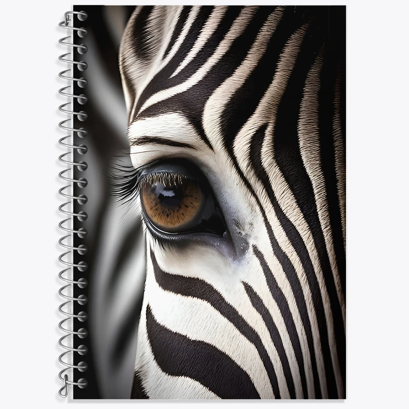 دفتر لغت 50 برگ خندالو طرح گورخر کد F8164