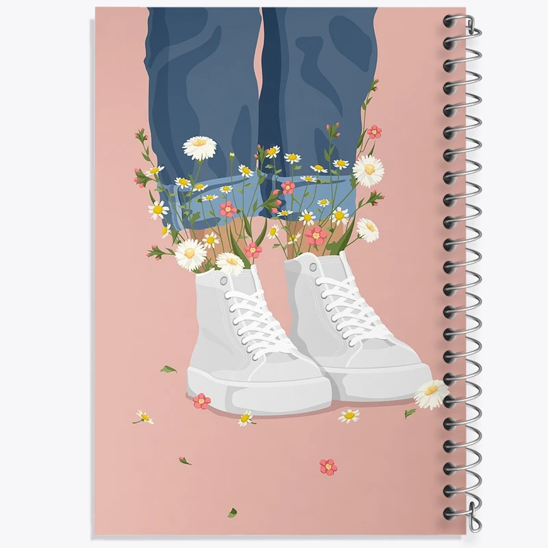 دفتر نت موسیقی 50 برگ خندالو مدل دخترانه کد F2792