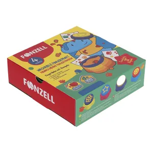 رنگ انگشتی 4 رنگ فونزل مدل kids