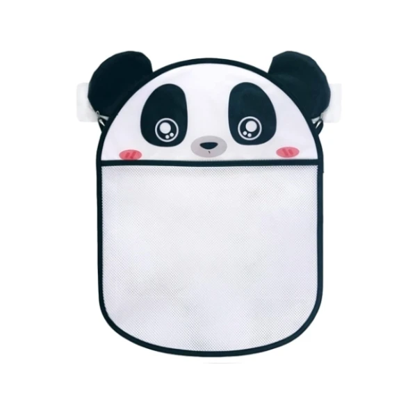 کیف اسباب بازی مدل کیسه توری حمام طرح پاندا