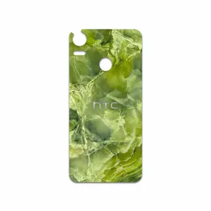 MAHOOT Green Crystal Marble Cover Sticker for HTC Desire 10 Pro