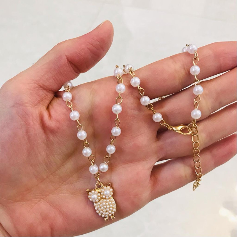 گردنبند دخترانه مدل جغد کد 102 گردنبند دخترانه مدل جغد کد 102