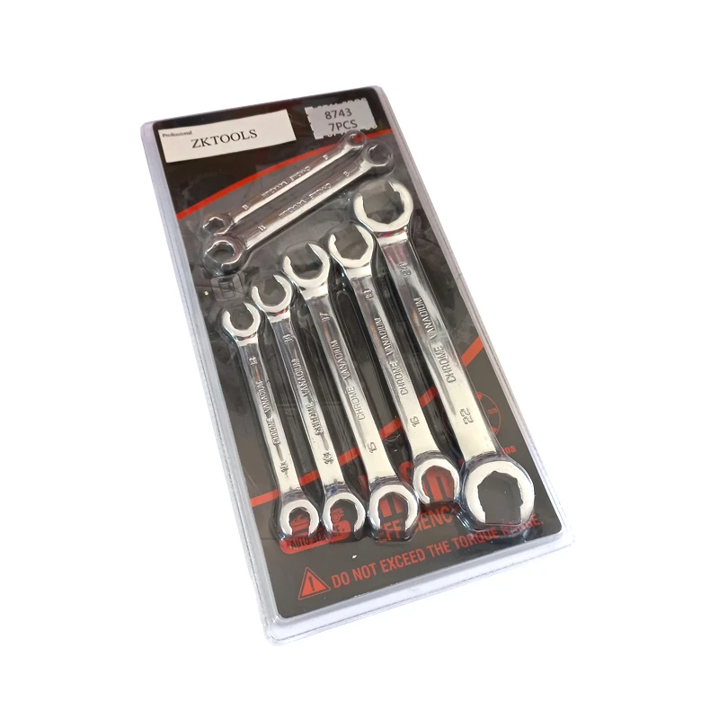 آچار دو سر رینگی کا زد تولز مدل K-7  مجموعه 7 عددی