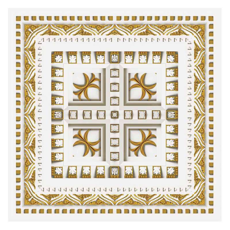 تایل سقفی آسمان مجازی مدل CP-15104 سایز 60x60 سانتیمتر بسته 8 عددی تایل سقفی آسمان مجازی مدل CP-15104 سایز 60x60 سانتیمتر بسته 8 عددی