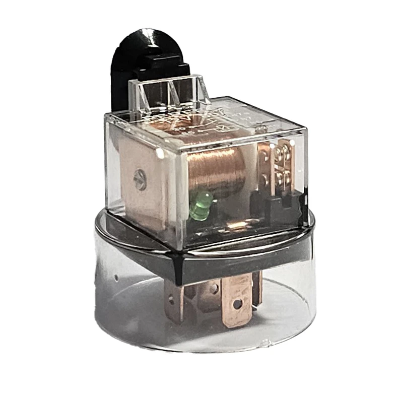 رله فن خودرو مدل شیشه ای 80 آمپر دو پلاتین کد bbz-2193 مناسب برای پژو 405