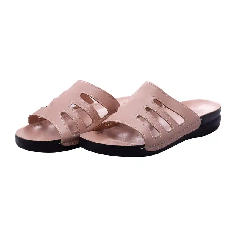 دمپایی زنانه آویده کد 222 رنگ صورتی