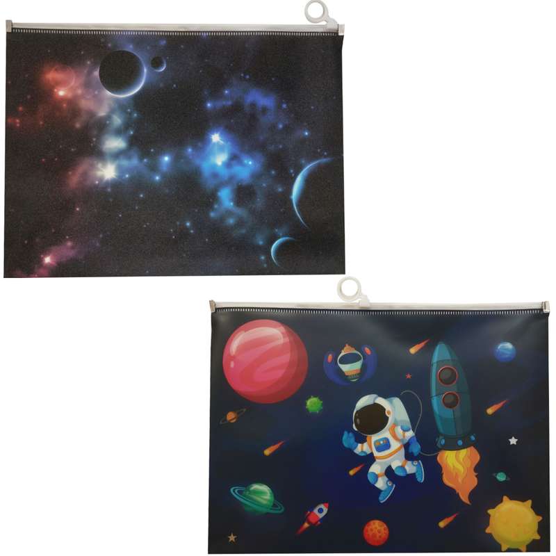 پوشه مدل زیپ دار طرح کهکشان و فضانورد کد KF2 پوشه مدل زیپ دار طرح کهکشان و فضانورد کد KF2