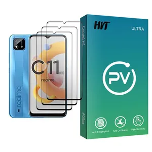 HVT PV Glass MIX003 Screen Protector For Realme C11 (2021) Pack Of 3