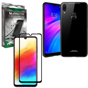 کاور ماموت مدل PG-MA-BND مناسب برای گوشی موبایل شیائومی Redmi 7 به همراه محافظ صفحه نمایش