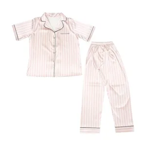 لباس خواب زنانه مدل راه راه کد 0010