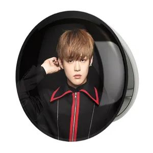 آینه جیبی خندالو طرح چنله گروه NCT مدل تاشو کد 12212 