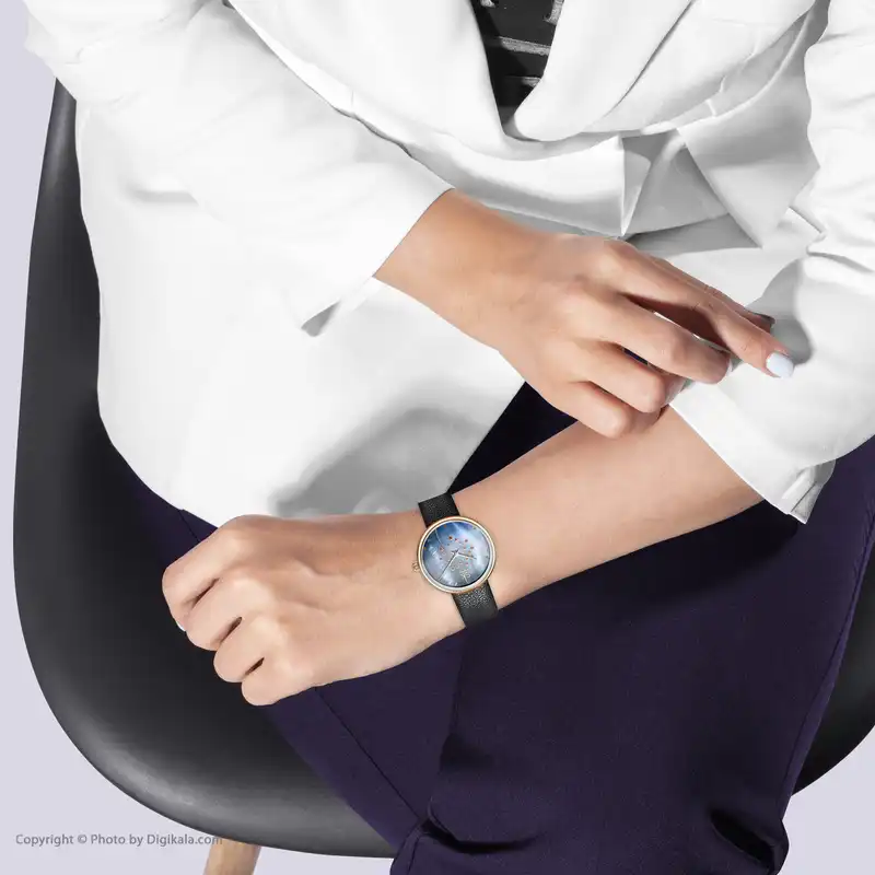 ساعت مچی عقربه ای زنانه اس کا مدل K0113L BL