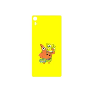 MAHOOT SpongeBob SquarePants Cover Sticker for Lenovo Vibe Shot