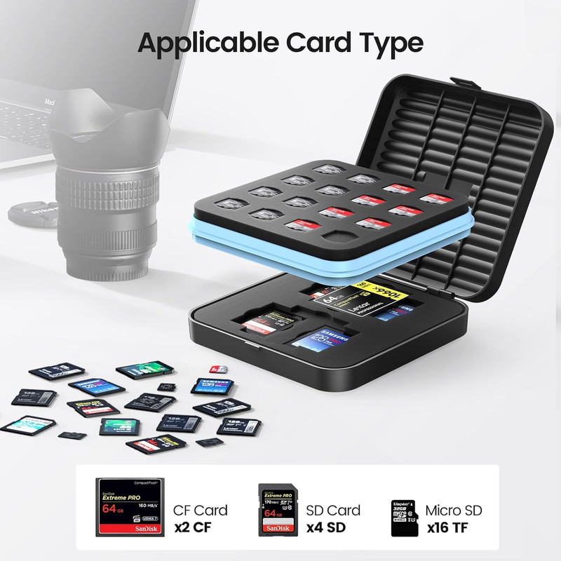 کیف محافظ کارت حافظه و سیم کارت اوریکو مدل ‎PSCD-3