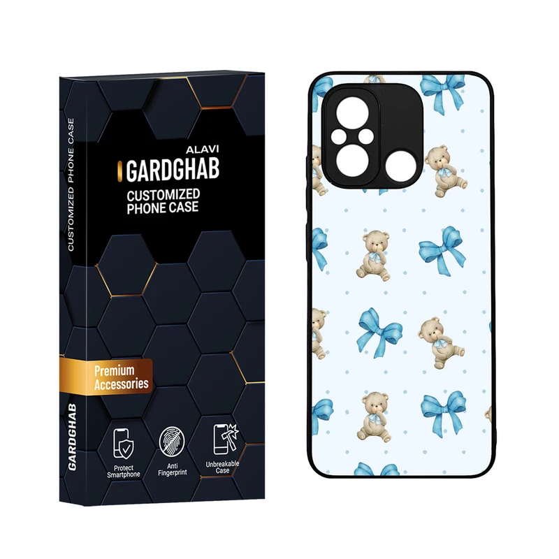 کاور گارد قاب مدل دورژله ای فانتزی مناسب برای گوشی موبایل شیائومی Poco C55 / Redmi 12c