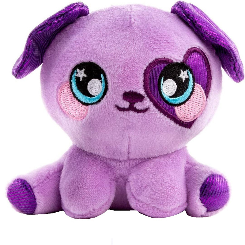 عروسک طرح سگ اسکوییشی مدل Squeezamals Puppy کد SZ3/218 ارتفاع 10 سانتی متر