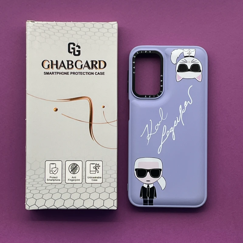 کاور قاب گارد مدل پافری دخترانه مناسب برای گوشی موبایل سامسونگ  Galaxy A24   