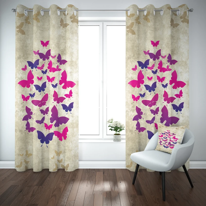 پرده مدل b1311 سایز 140×280 سانتی متر