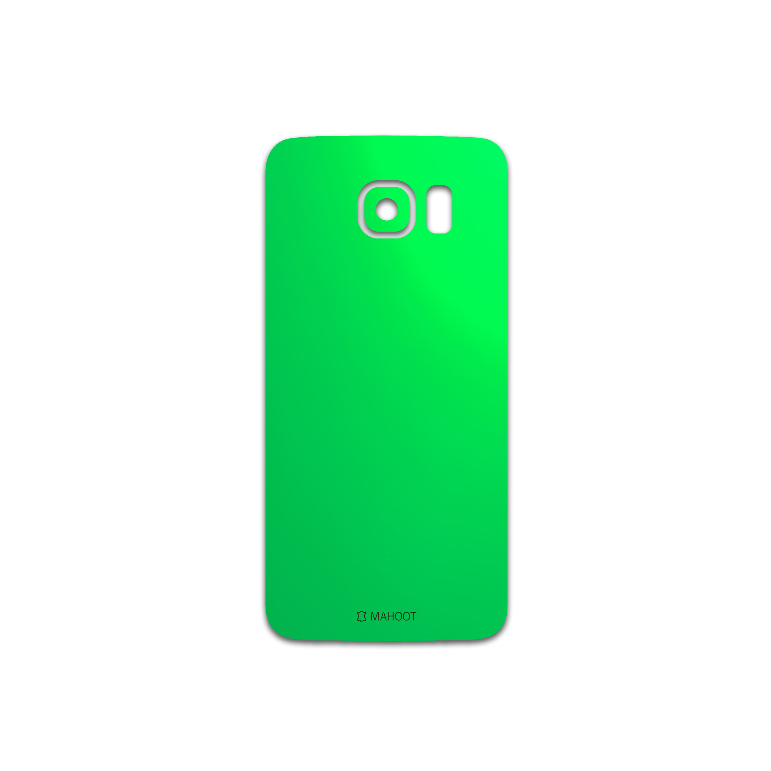 برچسب پوششی ماهوت مدل Matte-Green مناسب برای گوشی موبایل سامسونگ Galaxy S6