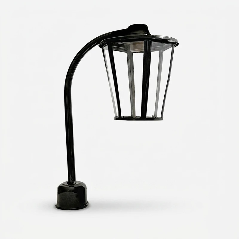 چراغ پارکی مدل سرلوله تک شاخه کد P-1CHB