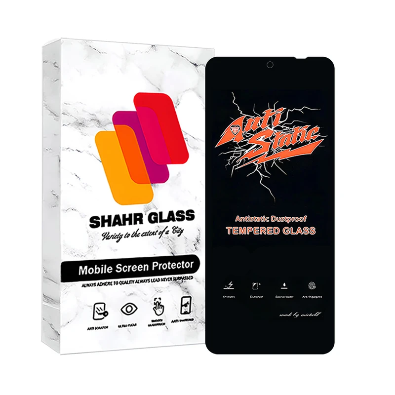 محافظ صفحه نمایش شهر گلس مدل ANTI2S مناسب برای گوشی موبایل شیائومی Redmi 12 4G / Redmi 12 5G / Redmi Note 13R 5G / آنر X7b