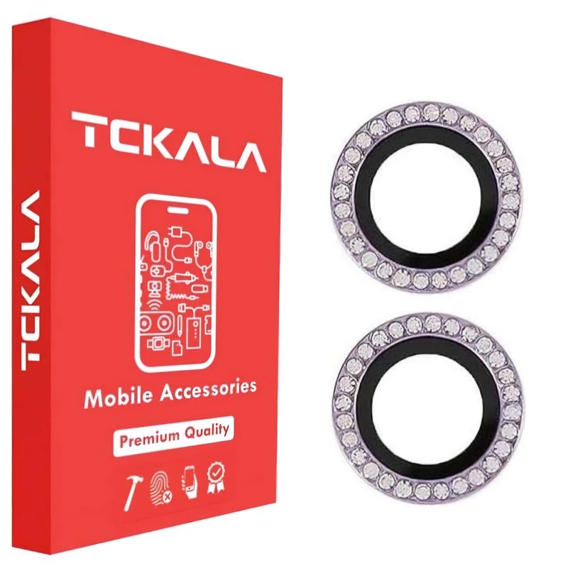 محافظ لنز دوربین تیسیکالا مدل نگین دار مناسب برای گوشی موبایل شیائومی Redmi 13 4G 