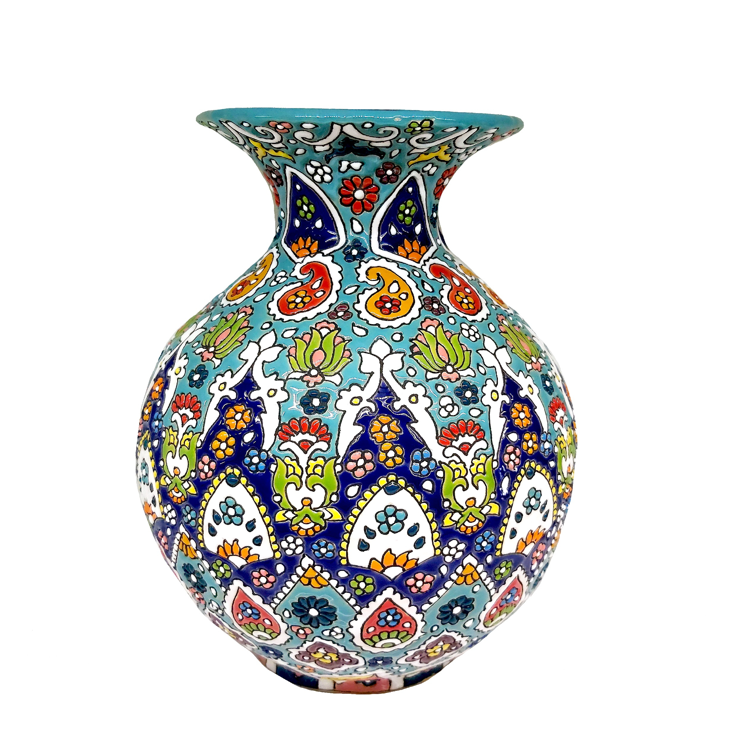 گلدان میناکاری کد 478
