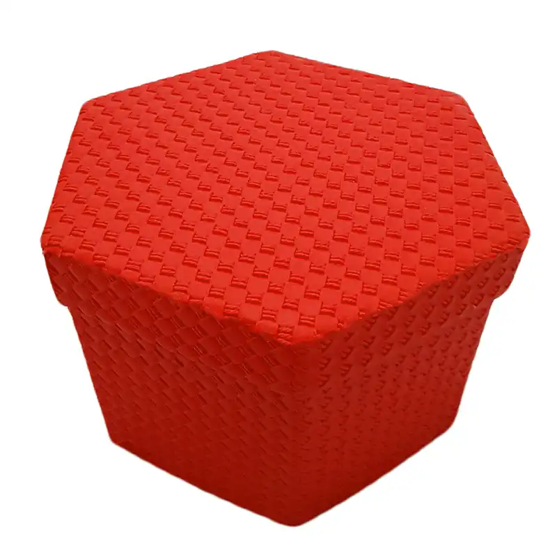 جعبه هدیه دلم خواست باکس طرح شش ضلعی کد 15